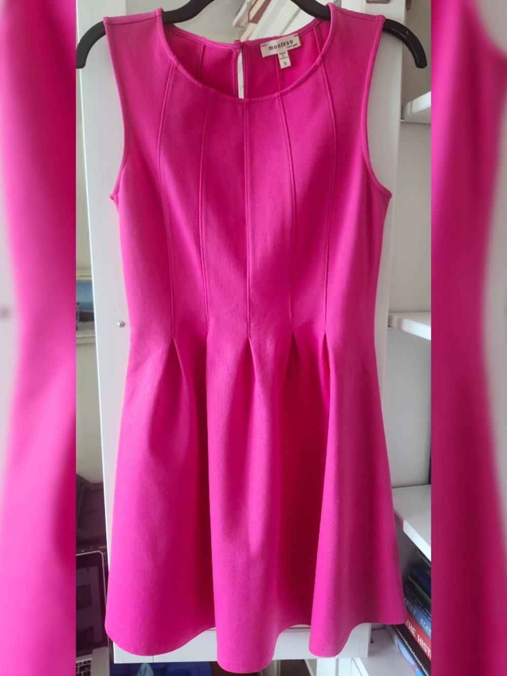 Women's short pink dress - Small - NEW